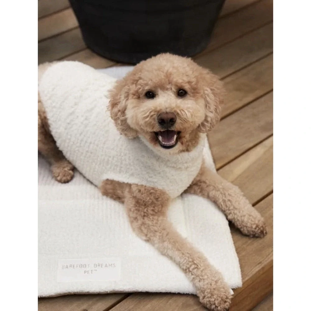 Barefoot Dreams Sunset Pet Mat CozyChic Dog Cat Bed Ombre Stripe Luxury NWT $158